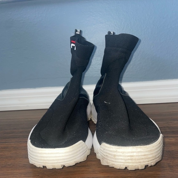 Rare fila slip on sneakers chunky sneakers ankle sock sneakers - Picture 9 of 10